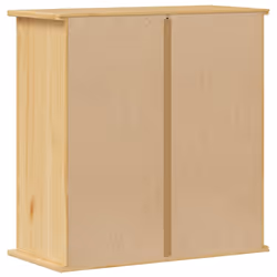 vidaXL Bathroom Wall Cabinet Hanging Wall Storage Cupboard Solid Wood Pine - Additional view 6