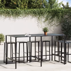 VidaXL 3301419 outdoor table Black