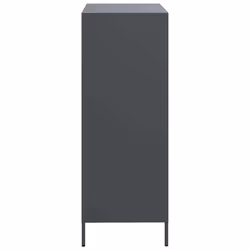 vidaXL Highboard Anthracite 68x39x101.5 cm Steel book cabinet - Additional view 5