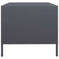 vidaXL TV Cabinet TV Stand TV Unit Hifi Media Cabinet Cold-rolled Steel - anthracite - Additional view 6