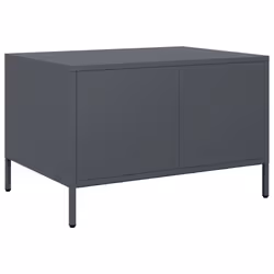 vidaXL TV Cabinet TV Stand TV Unit Hifi Media Cabinet Cold-rolled Steel - anthracite - Additional view 7
