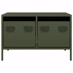 vidaXL TV Cabinet TV Stand TV Unit Hifi Media Cabinet Cold-rolled Steel - green - Additional view 5