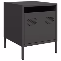 VidaXL 851244, Black, Steel, 310 x 290 x 250 mm, 350 mm, 390 mm, 435 mm