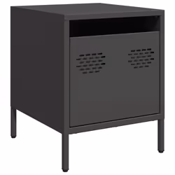 VidaXL 851245, Black, Steel, 310 x 290 x 250 mm, 350 mm, 390 mm, 435 mm