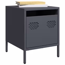 VidaXL 851248 nightstand/bedside table Anthracite
