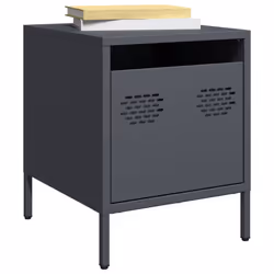 VidaXL 851249 nightstand/bedside table Anthracite