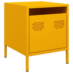 VidaXL 851250 nightstand/bedside table Yellow