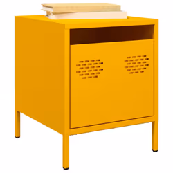 VidaXL 851250 nightstand/bedside table Yellow