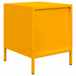 VidaXL 851250 nightstand/bedside table Yellow - Additional view 7