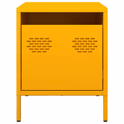 VidaXL 851251 nightstand/bedside table Yellow - Additional view 5