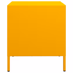 VidaXL 851251 nightstand/bedside table Yellow - Additional view 6