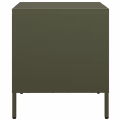 VidaXL 851253 nightstand/bedside table Olive - Additional view 6