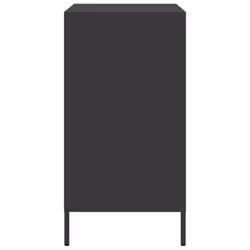 vidaXL Sideboard Cabinet Storage Cupboard Highboard Cold-rolled Steel - black, 68 x 39 x 73.5 cm - Additional view 5