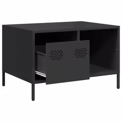 vidaXL Coffee Table Anthracite 68.5x50x43.5 cm Cold-rolled Steel side table - black - Additional view 4