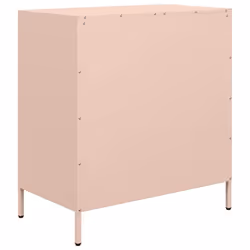 vidaXL Sideboard Side Cabinet Storage Cupboard Highboard Cold-rolled Steel - pink - Additional view 6