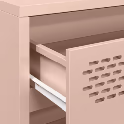vidaXL Sideboard Side Cabinet Storage Cupboard Highboard Cold-rolled Steel - pink - Additional view 8