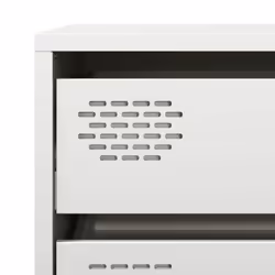 vidaXL Sideboard Side Cabinet Storage Cupboard Highboard Cold-rolled Steel - white - Additional view 9