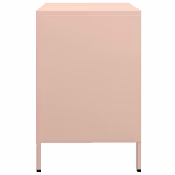 vidaXL Sideboard Cabinet Storage Cupboard Highboard Cold-rolled Steel - pink - Additional view 5