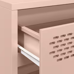 vidaXL Sideboard Cabinet Storage Cupboard Highboard Cold-rolled Steel - pink - Additional view 8