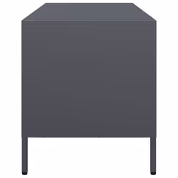 vidaXL TV Cabinet TV Stand Media Hifi Cabinet TV Unit Cold-rolled Steel - anthracite - Additional view 5