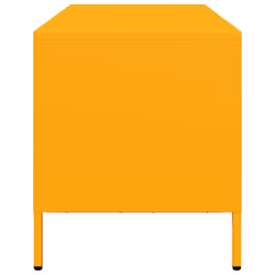 vidaXL TV Cabinet TV Stand Media Hifi Cabinet TV Unit Cold-rolled Steel - mustard yellow - Additional view 5