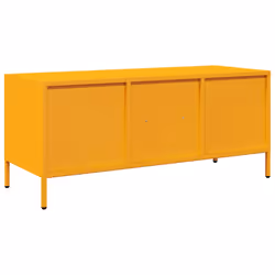 vidaXL TV Cabinet TV Stand Media Hifi Cabinet TV Unit Cold-rolled Steel - mustard yellow - Additional view 6