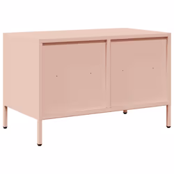 vidaXL TV Cabinet TV Stand TV Unit Entertainment Centre Cold-rolled Steel - pink, 68 x 39 x 43.5 cm - Additional view 6