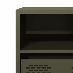 vidaXL TV Cabinet TV Stand TV Unit Entertainment Centre Cold-rolled Steel - olive green, 68 x 39 x 43.5 cm - Additional view 8