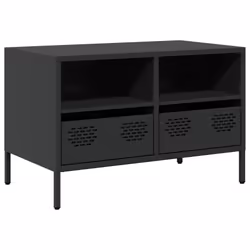 VidaXL 851328, Black, Steel, Steel, 1350 mm, 390 mm, 435 mm