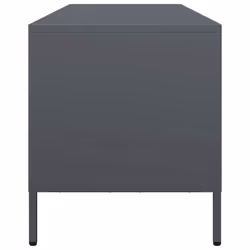 vidaXL TV Cabinet TV Stand TV Unit Entertainment Centre Cold-rolled Steel - anthracite, 135 x 39 x 43.5 cm - Additional view 5