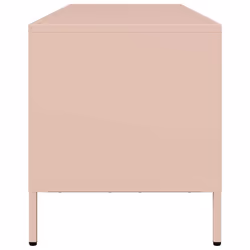 vidaXL TV Cabinet TV Stand TV Unit Media Hifi Cabinet  Cold-rolled Steel - pink, 135 x 39 x 43.5 cm - Additional view 5