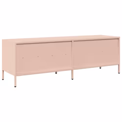 vidaXL TV Cabinet TV Stand TV Unit Media Hifi Cabinet  Cold-rolled Steel - pink, 135 x 39 x 43.5 cm - Additional view 6