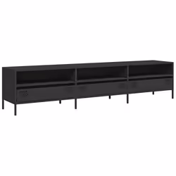 VidaXL 851346, Black, Steel, Steel, 2020 mm, 390 mm, 435 mm