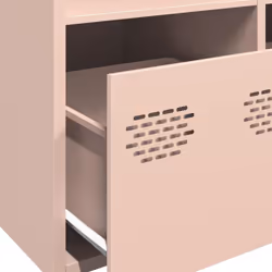 vidaXL Highboard Sideboard Home Storage Side Cabinet Cupboard Buffet Steel - pink, 68x39x103,5 cm - Additional view 8