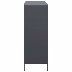 vidaXL Highboard Sideboard Home Storage Side Cabinet Cupboard Buffet Steel - anthracite, 101,5x39x103,5 cm - Additional view 5