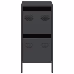vidaXL Sideboard Black 35x39x73.5 cm Cold-rolled Steel storage cabinet - Additional view 4