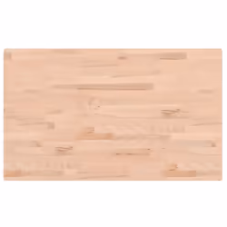 vidaXL Basin Shelf Wall Mounted Bathroom Countertop Steel and Solid Wood Beech - Additional view 7