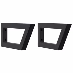 vidaXL Basin Shelf Wall Mounted Bathroom Countertop Steel and Solid Wood Oak - Additional view 6