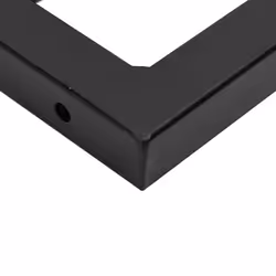 vidaXL Basin Shelf Wall Mounted Bathroom Countertop Steel and Solid Wood Oak - Additional view 8
