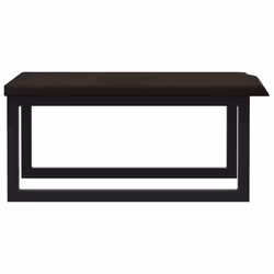 vidaXL Basin Shelf Wall Mounted Bathroom Countertop Steel and Solid Wood Oak - Additional view 4