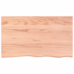 vidaXL Basin Shelf Wall Mounted Bathroom Countertop Steel and Solid Wood Oak - Additional view 7