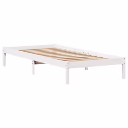 vidaXL Bed Frame with Drawers Home Bed Base White 100x200 cm Solid Wood Pine - Additional view 6