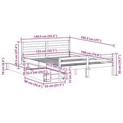 VidaXL 3301600 bed frame - Additional view 3