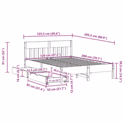 VidaXL 3301871 bed frame - Additional view 9