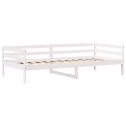 vidaXL Daybed with Drawers Sofa Bed Guest Bed White 90x200 cm Solid Wood Pine - Additional view 4