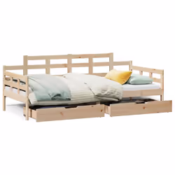 VidaXL 3302124, Sofa bed, Pinewood, 1935 mm, 980 mm, 760 mm