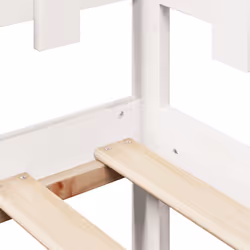vidaXL Daybed with Drawers Sofa Bed Guest Bed White 80x200 cm Solid Wood Pine - Additional view 9