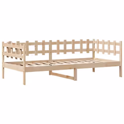 vidaXL Daybed with Drawers Sofa Bed Sleeper Bed 90x190 cm Solid Wood Pine - Additional view 4