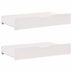 vidaXL Daybed with Drawers Sofa Bed Guest Bed White 90x190 cm Solid Wood Pine - Additional view 5