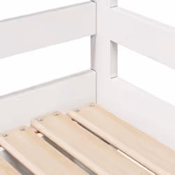 vidaXL Daybed with Trundle & Drawers Sofa Bed White 90x190 cm Solid Wood Pine - Additional view 9